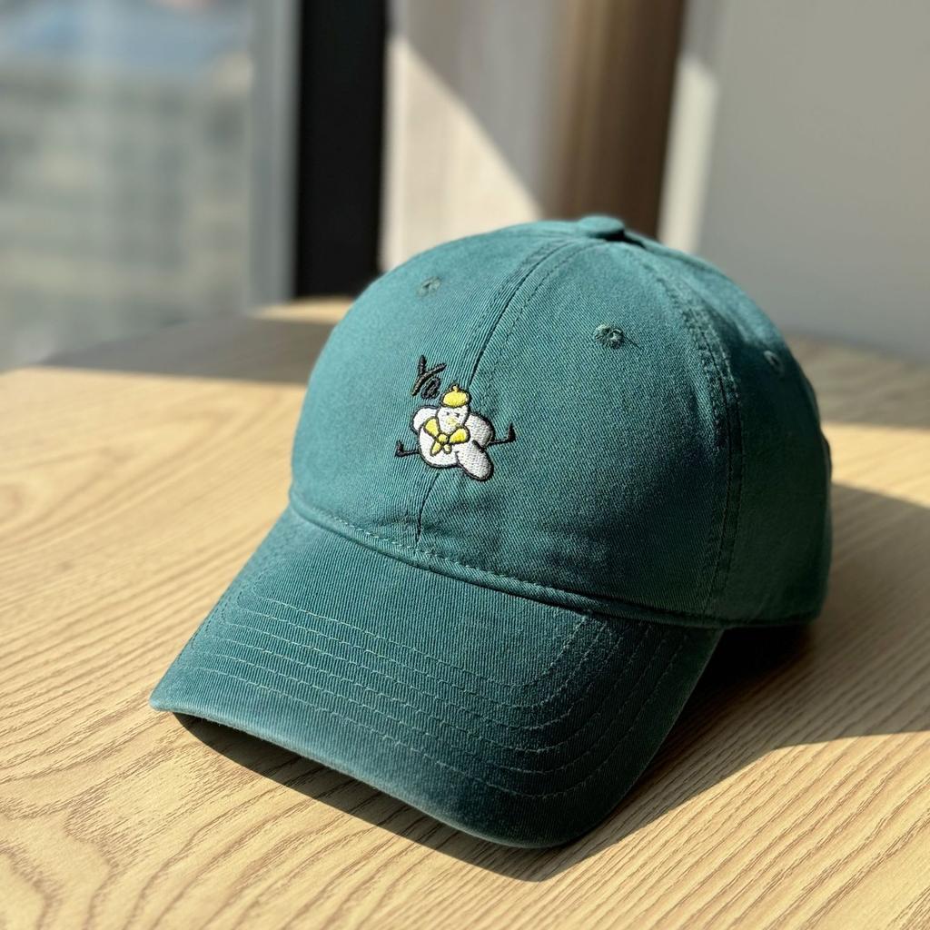Korean-style simple all-season versatile sun-shading baseball cap that makes the face look smaller, unisex, large head circumference, embroidered
