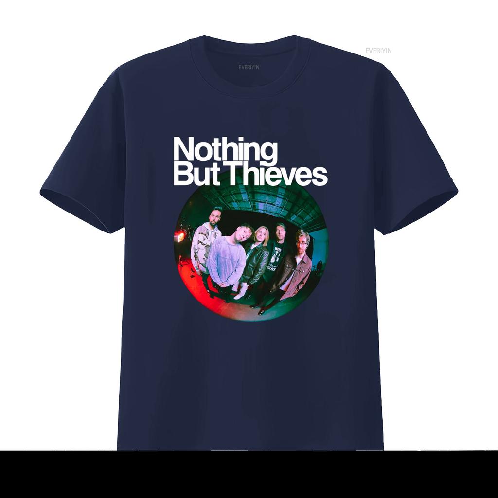 T-Shirt Banda NOTHING BUT THIEVES Tutte le Taglie Manica Lunga o Corta Fan Musica Rock vintage Lavata abbigliamento firmato Streetwear casual Unisex