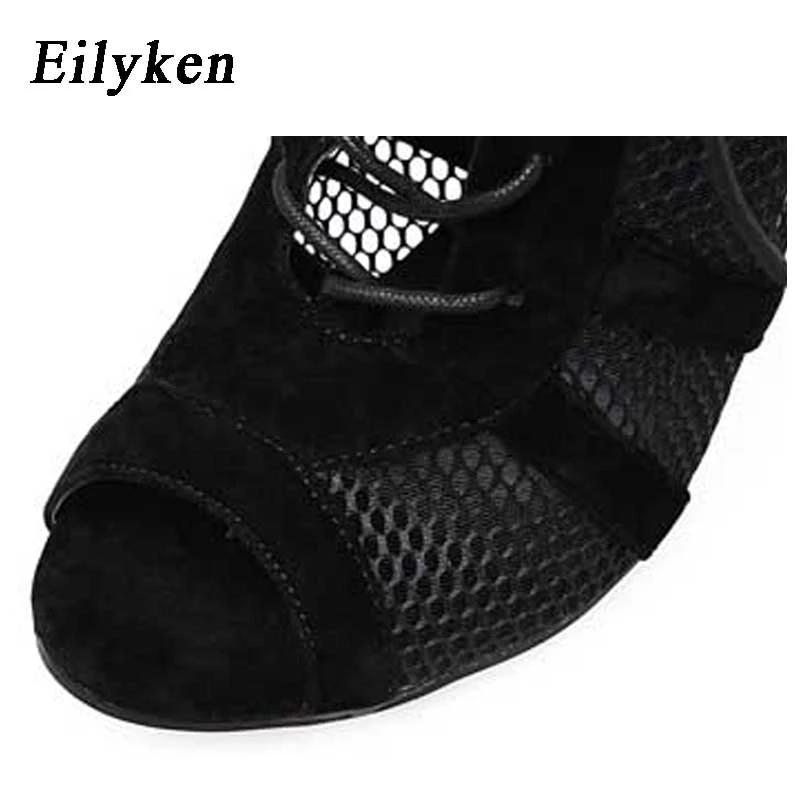 Fashion Eilyken Sexy Fashion Women Shoes Very Light Comfort High Quality Thin Heels Open Toe Dancing Woman's Sandals Size 43