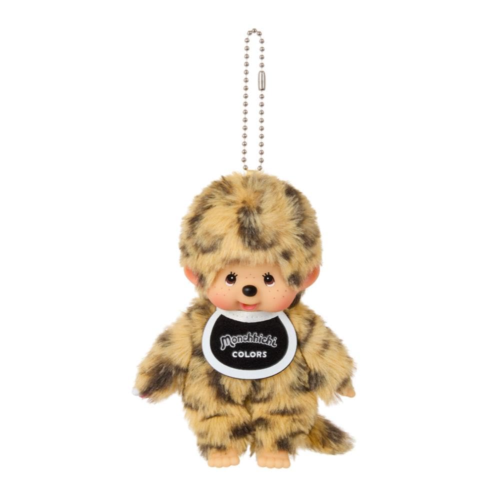 

Sekiguchi Monchhichi Monchhichi COLORS Leopard x x Keychain, Print, 244485, H13.5 W8.5 D5.5cm