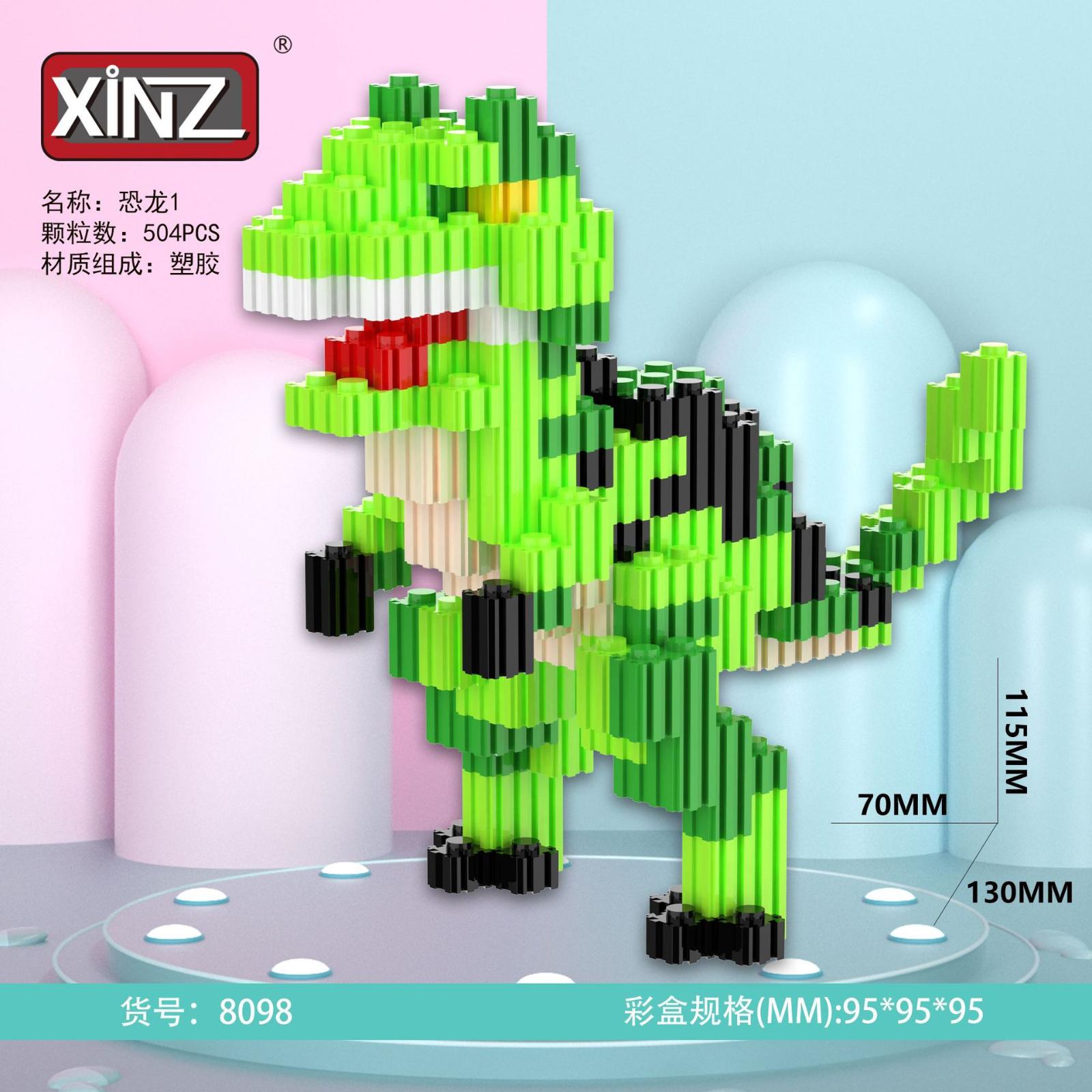 

Xinzhe And Mouse Building Set - Handmade Educational Children s Toy Assembly Puzzle One Size зелений