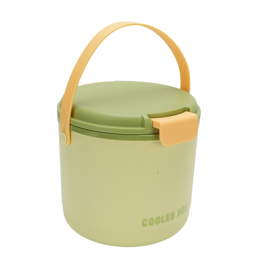 Compact Ice Bucket Kit PP Ice Cube Trays with Bin Scoop Easy Release DIY Favorite Ice Cubes for Home Camping