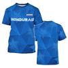 Unisex Retro Soccer Fan Jersey Lightweight Breathable Short Sleeve Football Shirt with National Emblem and Diagonal Stripe Design for Outdoor Sports