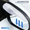 2026 Hot 2pcs Car Side Rearview Mirror Guard Cover Rain Eyebrow Covers Stickers For Mercedes Benz G S R C E B A Class GLA GLK E300 S200