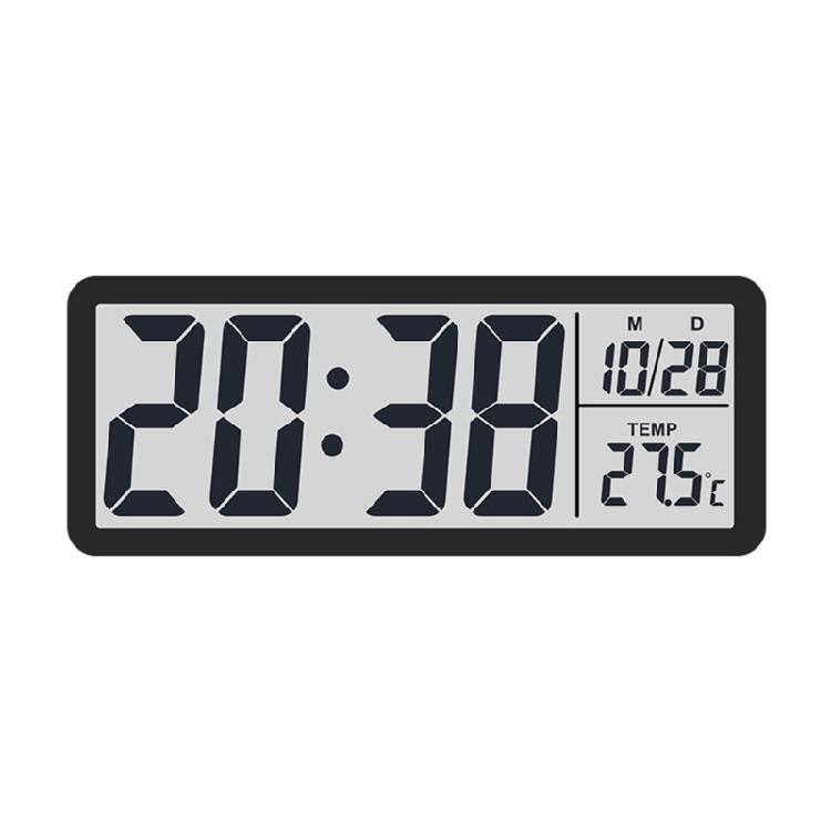 LCD Electronic Clock with Easy to Read Temperature Display Suitable for Modern Lifestyle Easily Setting Clock Decors