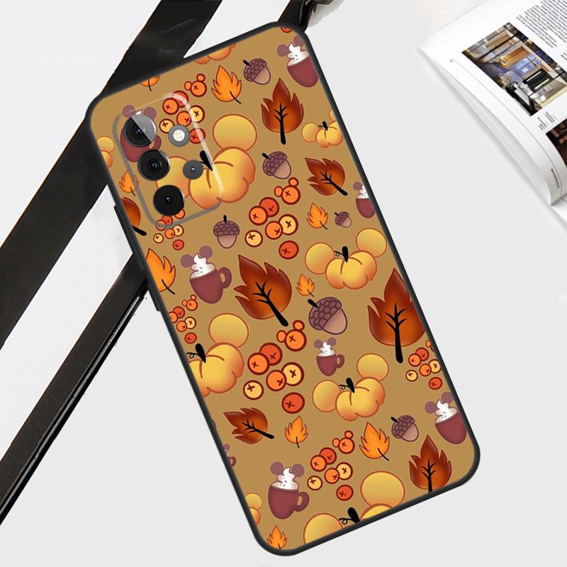 Autumn Pumpkins Case For Samsung Galaxy A06 A56 A36 A26 A16 A54 A34 A14 A12 A22 A32 A52 A13 A53 A15 A35 A55