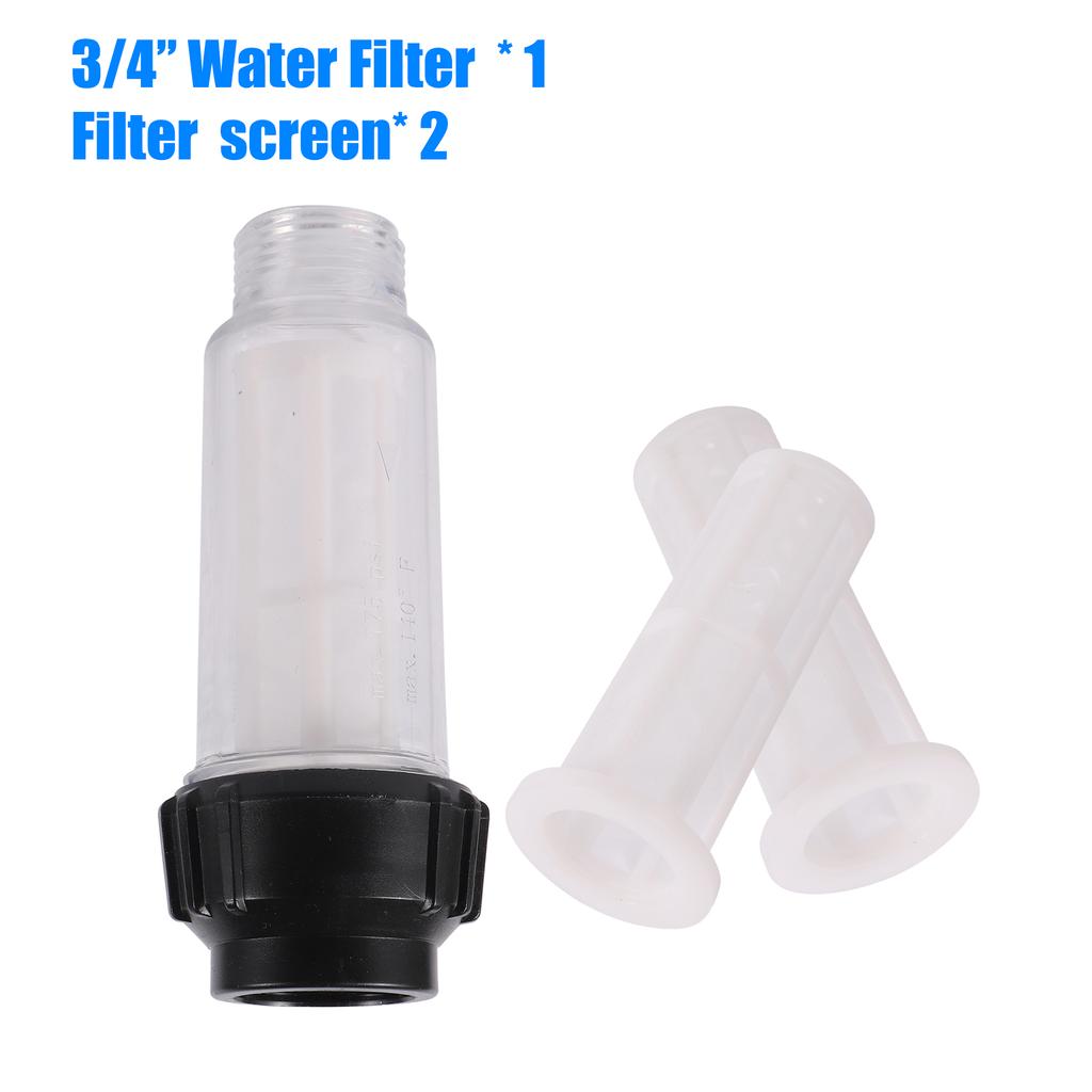 Filtrační sítko G 3/4'' Konektor pro vysokotlaký čistič Pro Karcher K2 K3 K4 K5 K6 K7 Plastový filtr vody do stroje