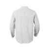 Men Striped Long Sleeve Stand Collar Casual Business Linen Shirt