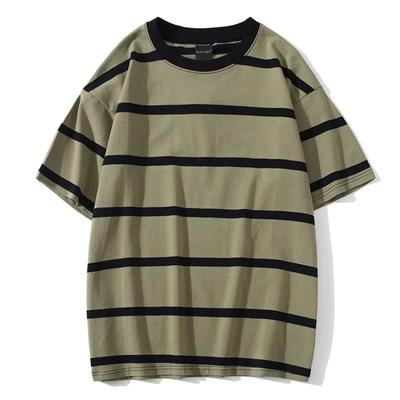 Herren T-Shirt Colorblock 3D-Druck Farbe Optional T-Shirt Harajuku Schlicht High O-Ausschnitt Pullover Streetwear Outdoor Übergroße Kleidung