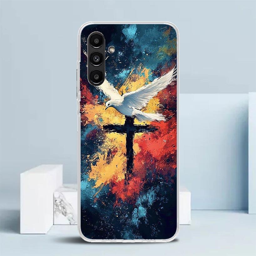 

Jesus Bible Cover for Samsung Galaxy A17 A37 A57 A16 A26 A36 A56 A15 A14 A55 Phone Case A13 A53 A25 A35 A24 A34 A23 A33 Galaxy A Samsung A26