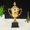 Gold Trophy Reward Trophy Cup Competition Soccer Small Prize Cup Winners Award Trophy for Basketball Football Winners Gifts