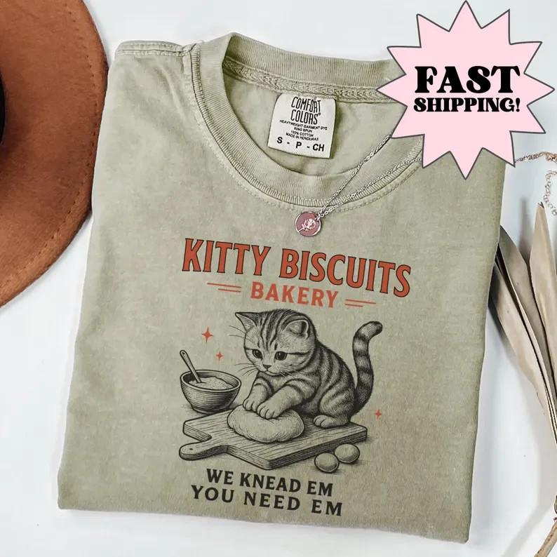 Cat Shirt Funny Cat Shirt Sourdough Shirt Cat Meme Shirt Cat T Shirt Unisex T-Shirt S