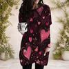 Plus Size Women Comfortable Long Sleeve Top With Pockets And Cuffed Sleeves