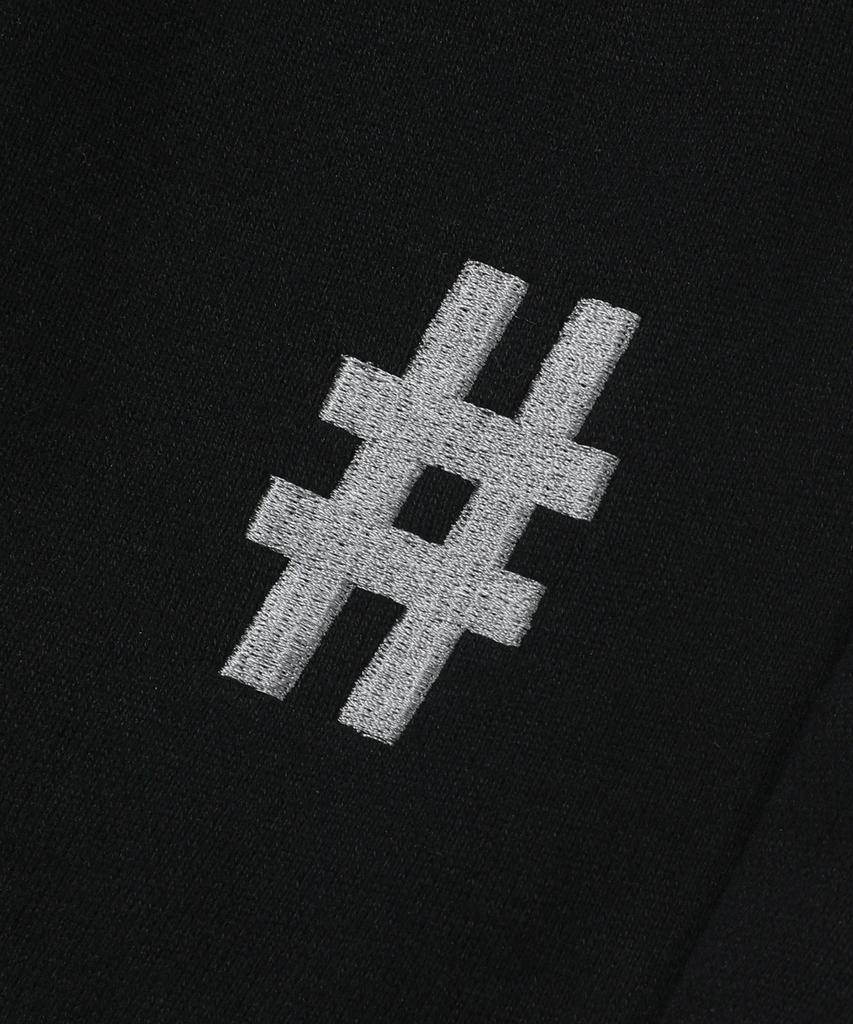 BEENTRILL Women'S Essentials Hashtag Logo Fleece-Lined Sweatpants (Black)