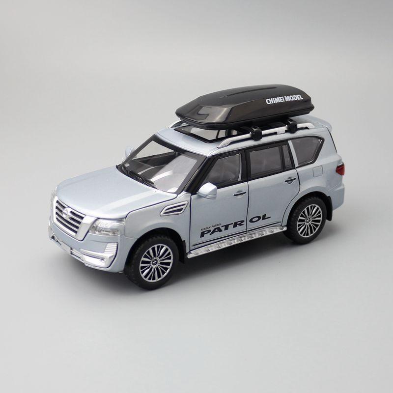Simulation Patrol Alloy Suv Sedan Model Toy With Sound And Function Light