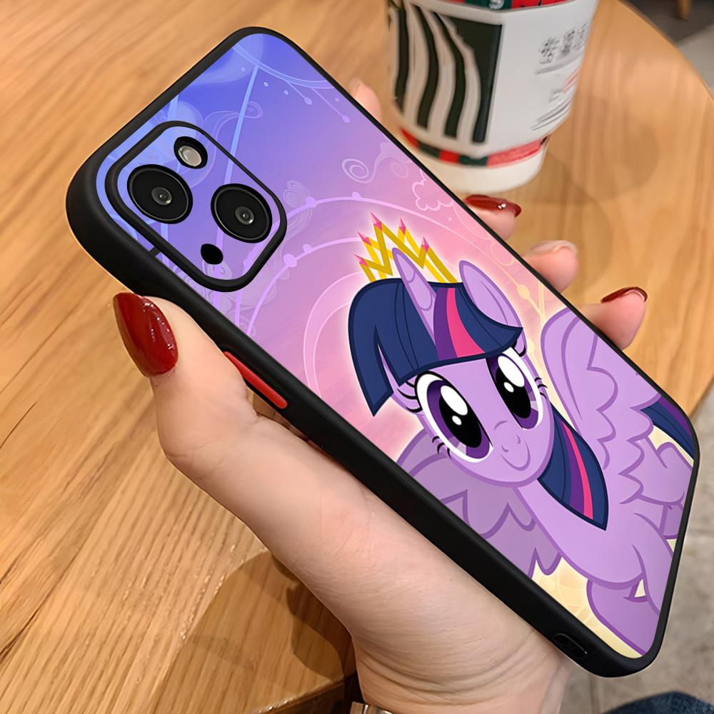 M-My Little P-Pony Phone Case For IPhone 17 16 15 Pro Max 14 Pro 1613 11 12 Mini Xs Xr Plus Se Matte Back Cover
