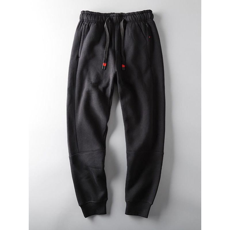 Thickened Export Export Tail Single Cut Label Winter Sweatpants