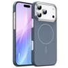 Magnetic Luxury Matte PC Shockproof Phone Case For iPhone 16 15 14 13 17 Pro Max Plus 12 11 for Magsafe Wireless Charge Cover