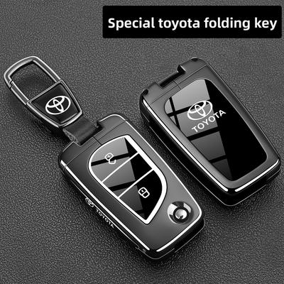 Autoschlüssel Schutzhülle Fernbedienung Schlüsselhülle für Yaris Rav4 Highlander Auris Avensis Aygo Scion TC IM 2015 2016