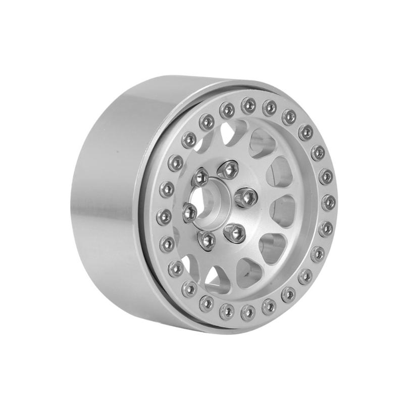 1.9’’ Beadlock Wheel Rims Remote Control Car Wheel Hubs 12Spokes Wheel Rims Upgrade Part for 1:10 SCX10