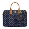 New COACH Leather Bag Accessory Mini Women's Denim Color CZ084-IMDEI