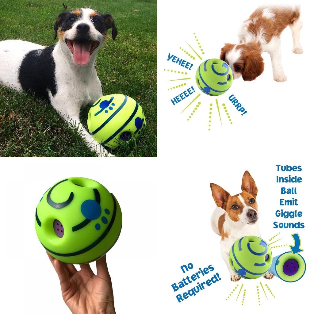 Wobble Wag Giggle Ball Sicher Ungiftig Und Langlebiges Haustierspielzeug Für Hunde
