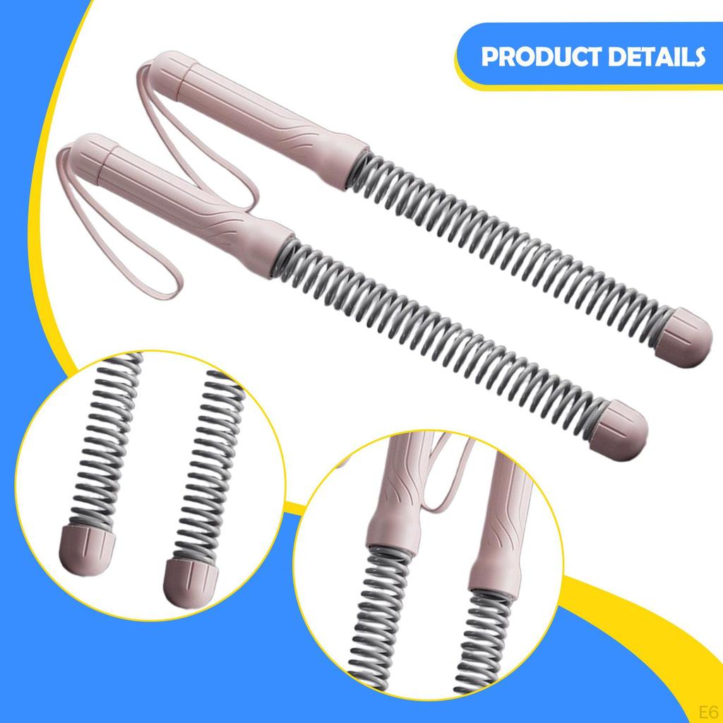 2Pcs Ropeless Battle Ropes for Muscle Building Working Out Strength Training