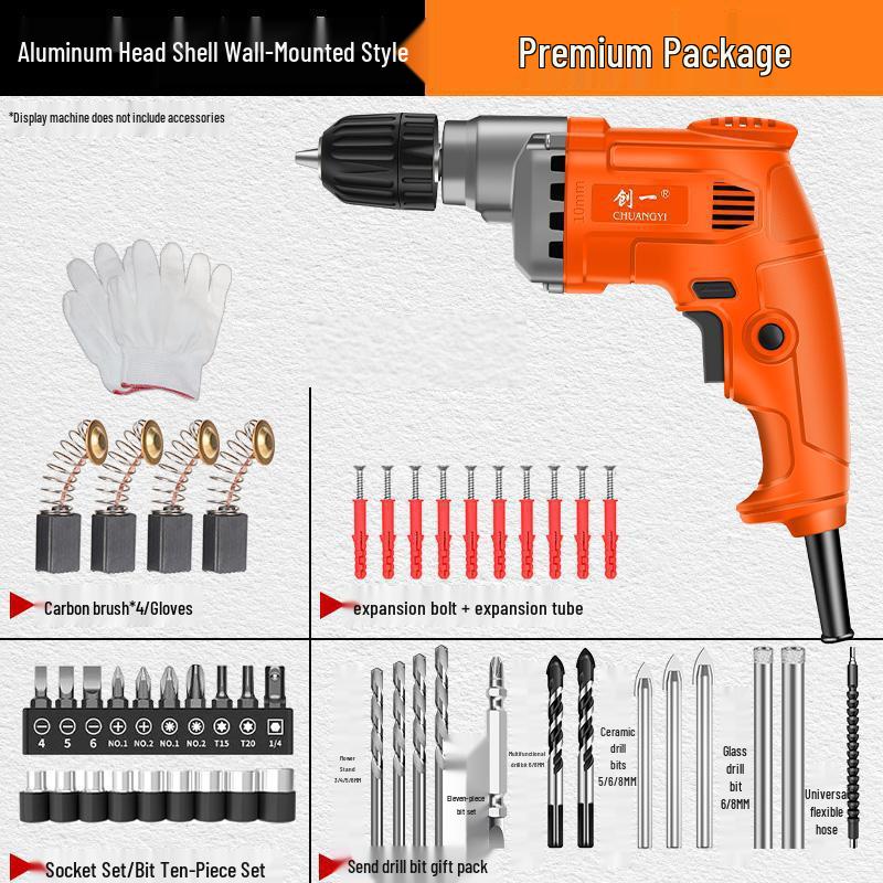 Chuangyi High-Power 220V Electric Drill and Screwdriver