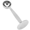 Dual Purpose Stainless Steel Tamping Measuring Coffee Bean Powder Spoon Scoop