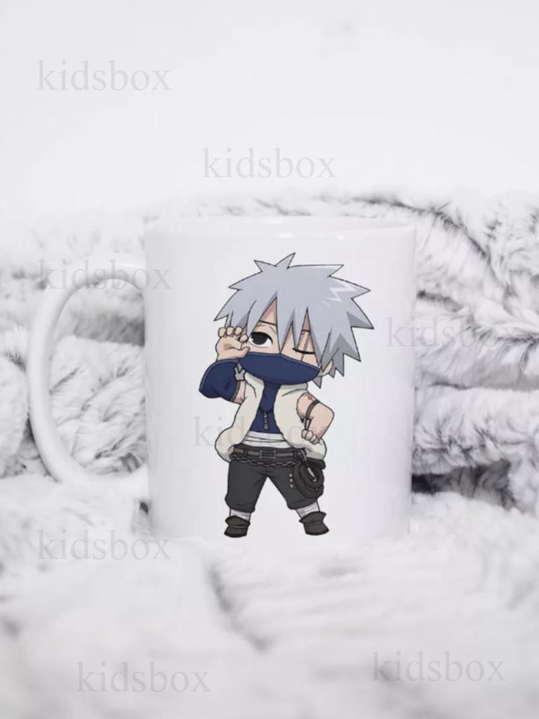 Naruto Kakashi Mug Printed Ceramic Naruto Cup 330ml