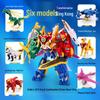 6-in-1 Transforming Mecha: Azure Dragon & Unicorn Adventures