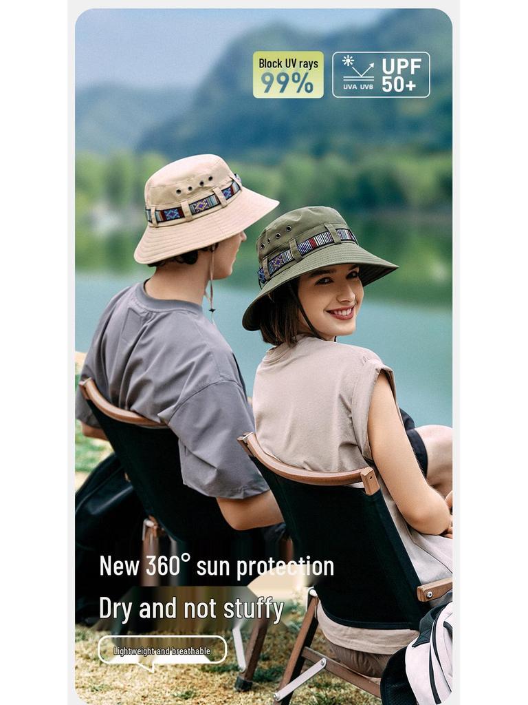 Unisex UV-Protection Quick-Dry Outdoor Fishing & Hiking Hat - XMZ252
