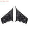 Y4UA Motorcycle Aerodynamic Side Winglets ABS Universal Fit Spoiler Deflector Wing