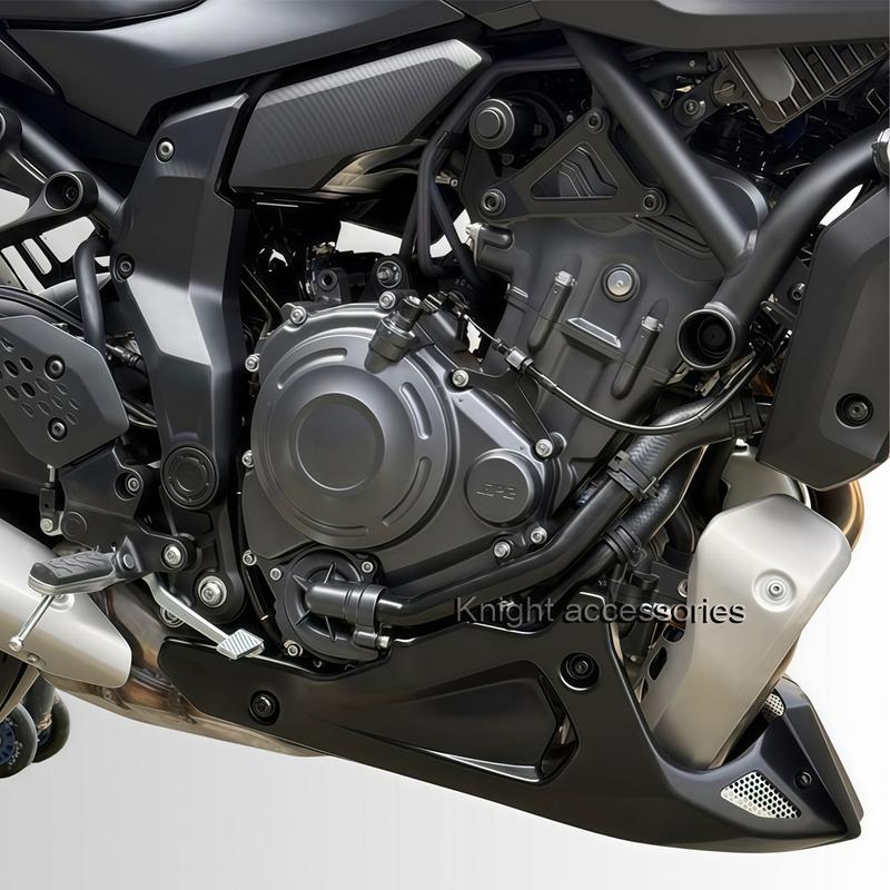 Motorcycle Accessories For MT07 MT-07 MT 07 2020-2025 Belly Pan Lower Engine Chassis Guard Decorate Finish Plate