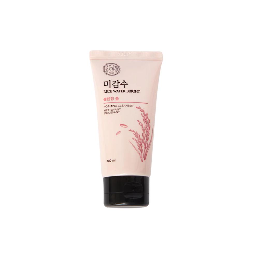 

[The Face Shop] Очищающая пенка для лица с рисовой водой Bright Light 100 мл