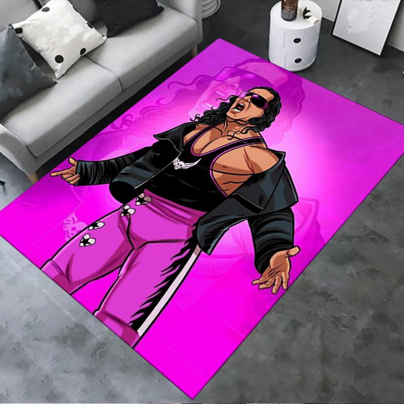 

2025 New Bret Hart Cool Carpet Rug for Living Room Bedroom Home Sofa Decoration,Kids play Non-slip Floor Mat14 40x60cm( 15x23in )