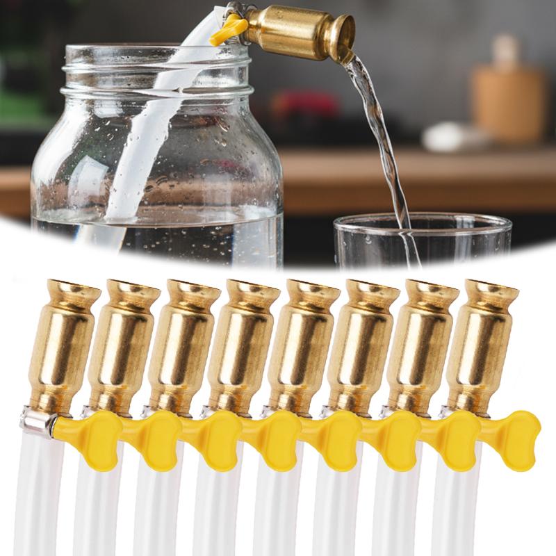 Auto Parts Hose Self-priming 15mm Copper Pump Head New Self-priming Hose Nozzle Brass Pumping Deflector Portable 1Set Accessorie