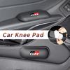 Car Knee Leg Protective Pad Foot Armrest Cushion Accessories For Toyota GR Gazoo Racing Sport C-HR RAV4 Avensis Prado Prius TRD
