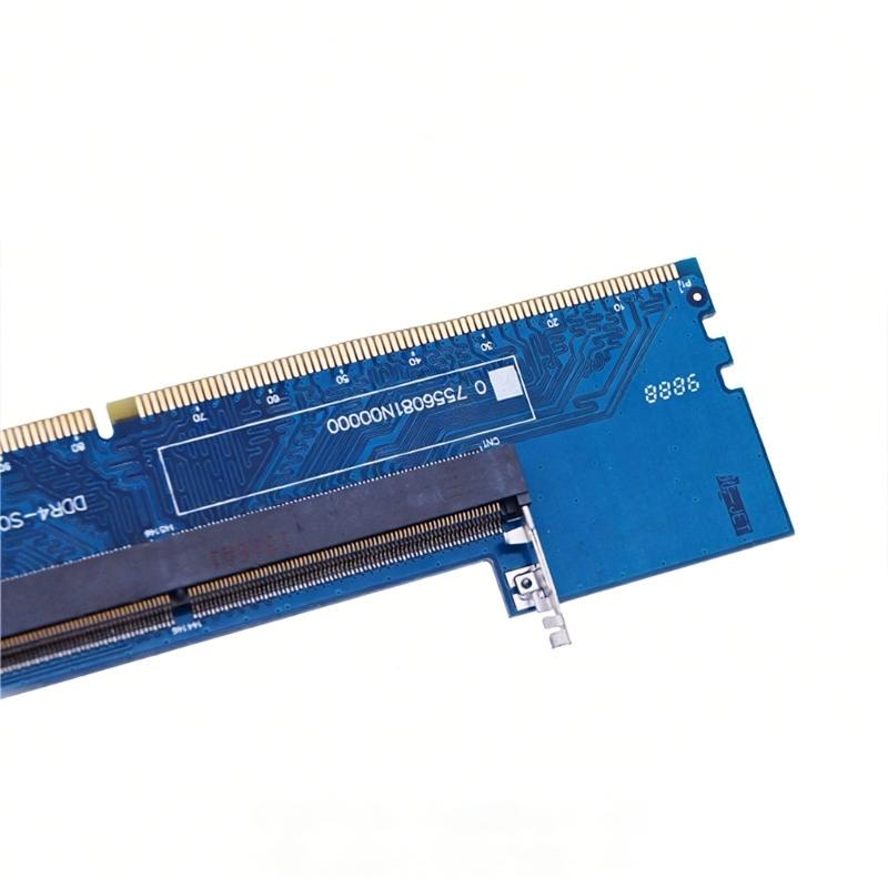 Laptop to Desktop Adapter Card DDR3/DDR4/DDR5 Memory Connector Memory Stick SO-DIMM To PC DIMM Computer Converters