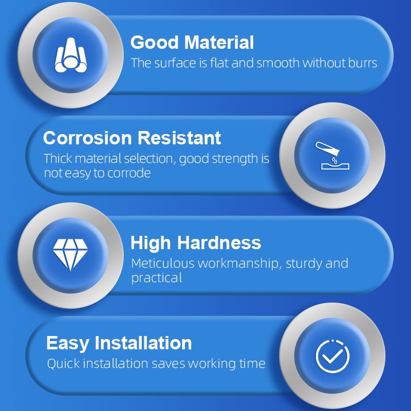 Zesílená nerezová ocel 360 stupňů skrytý otočný čep Dřevěné dveře Horní a spodní pant Dveřní čep Nebeský a zemský čep