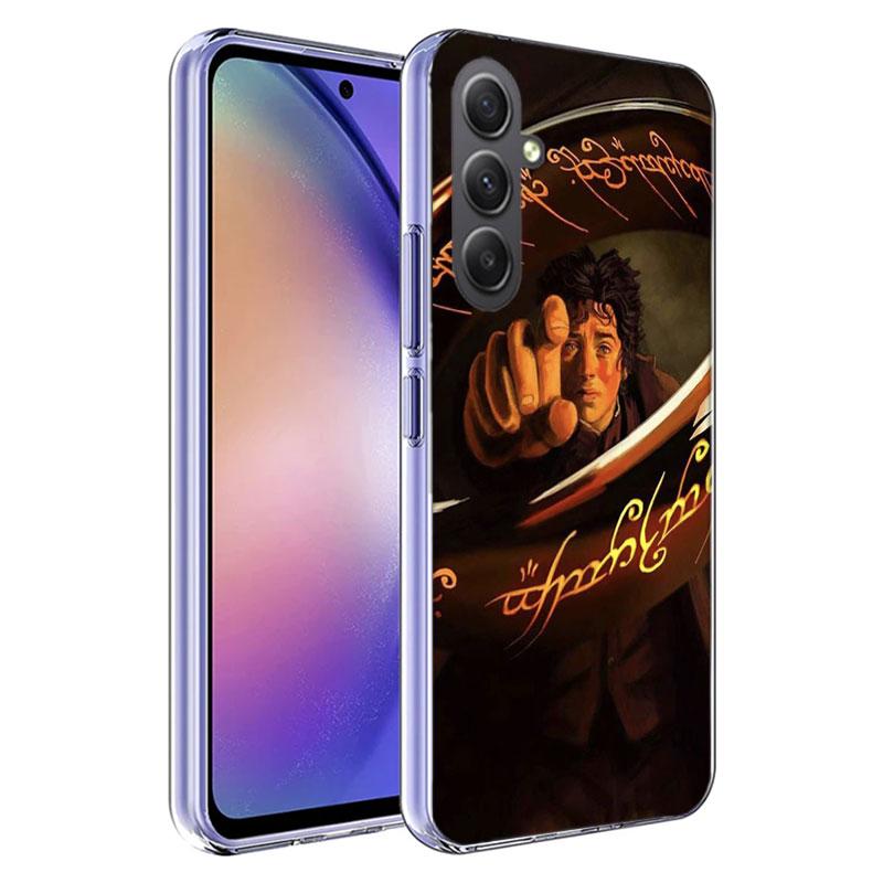 The L-Lord of the R-Rings Phone Case for Samsung A16 A26 A36 A56 A17 A37 A57 A07 A06 A02S A03 A04S A05S Galaxy Note 20 10 A50S A