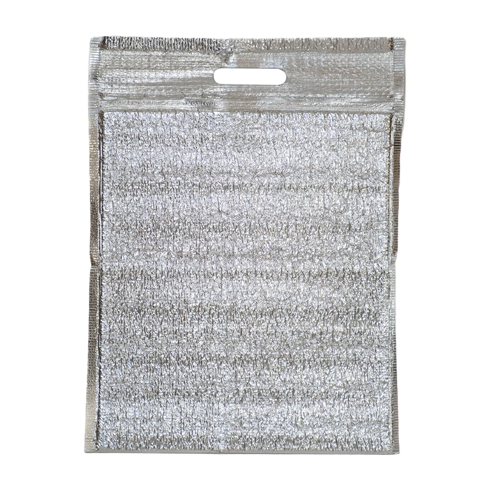 

lifactlab. Insulated Cooler Bags with Zipper and Handles, Thick, Commercial Grade, 30x40cm, Pack of 10