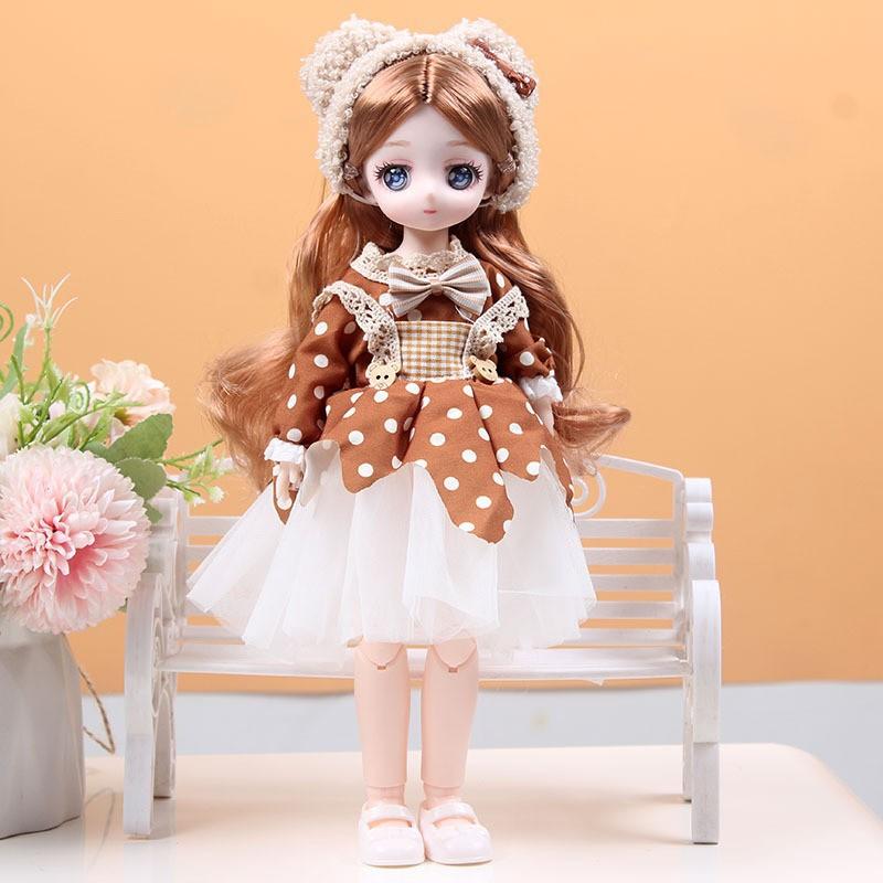 30Cm Dress-up Princess Confused Girl Gift Children's Toy Doll Gift Box Set