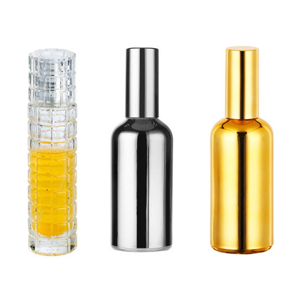 2pcs Refillable Cocktail Atomizer And Olive Oil Sprayer Bottle 30ml Crystal Glass Bottle Perfect For Home Bar Use