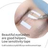 4mm wide eyelash extension tape for eyelash extension,easy to tear,breathable and comfortable,painless,professional eyelash tape