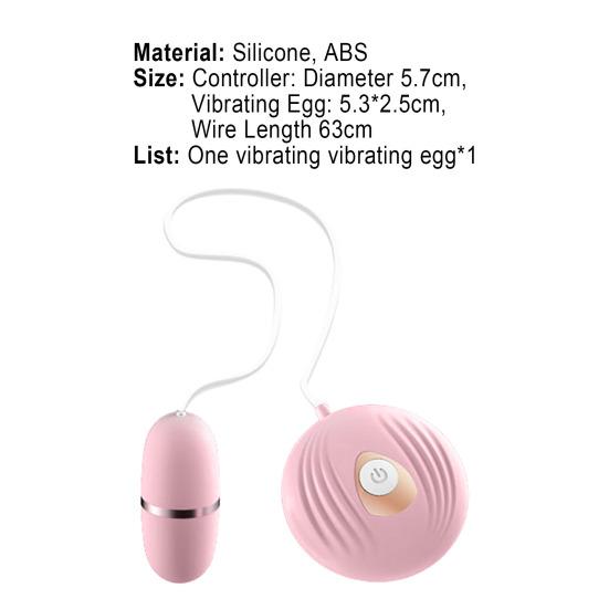 Vibrator Egg Environmentally-friendly Comfortable Silicone Female G-spot Massager Masturbator for Adult Women
