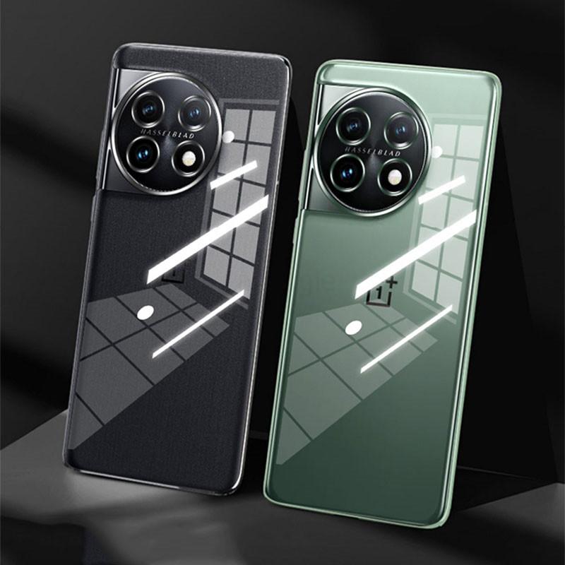 Luxury Plating Soft Clear Back Cover On For OnePlus 11 10 Pro OnePlus11 One Plus 11 10Pro 5G Phone Case Fundas Capa
