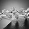 Zinc Zinc Alloy Material Wedding Hair Accessories Gold Silver Color Bride Headband Hairbands  Birthday Party