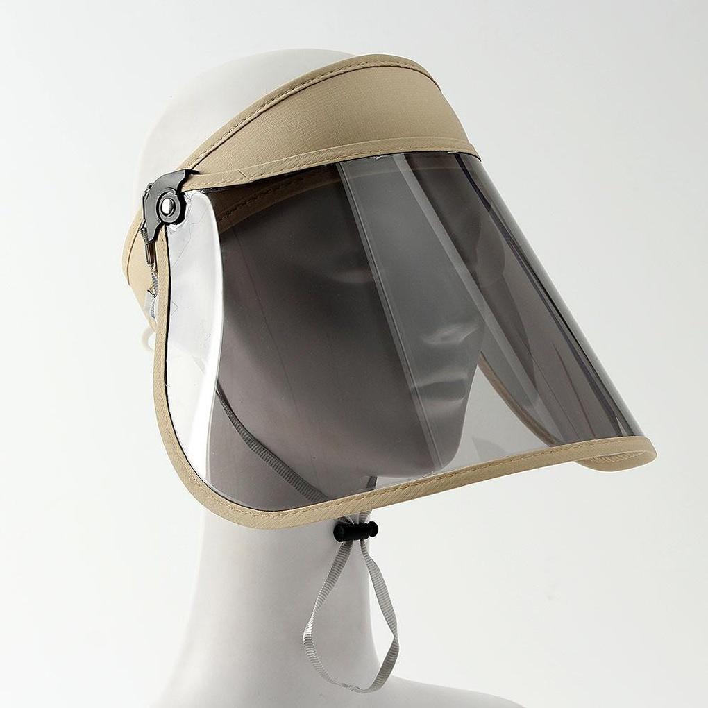 UV protection round sun cap (ivory) summer hat