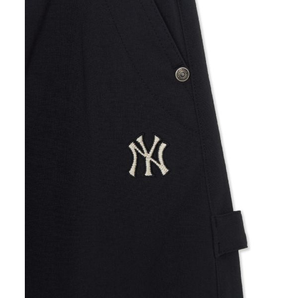 MLB Cool Water-Resistant Curved Blade Woven Casual Pants Women Pants 3FWPV0164-50BKS